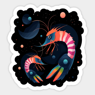 Prawn Fathers Day Sticker